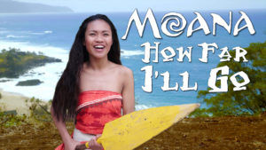 Disney Moana How Far I'll Go - Official In Real Life music video from the movie